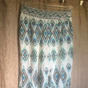 Francesca’s PALAZZO/HAREM PANTS - Medium